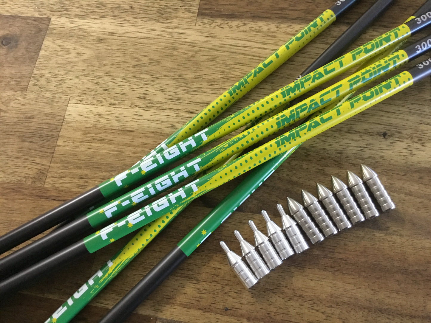 Impact Point F-EIGHT 8mm Arrows and components DZN