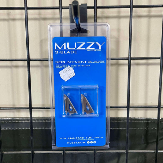 Muzzy Replacement Blades 6 pack