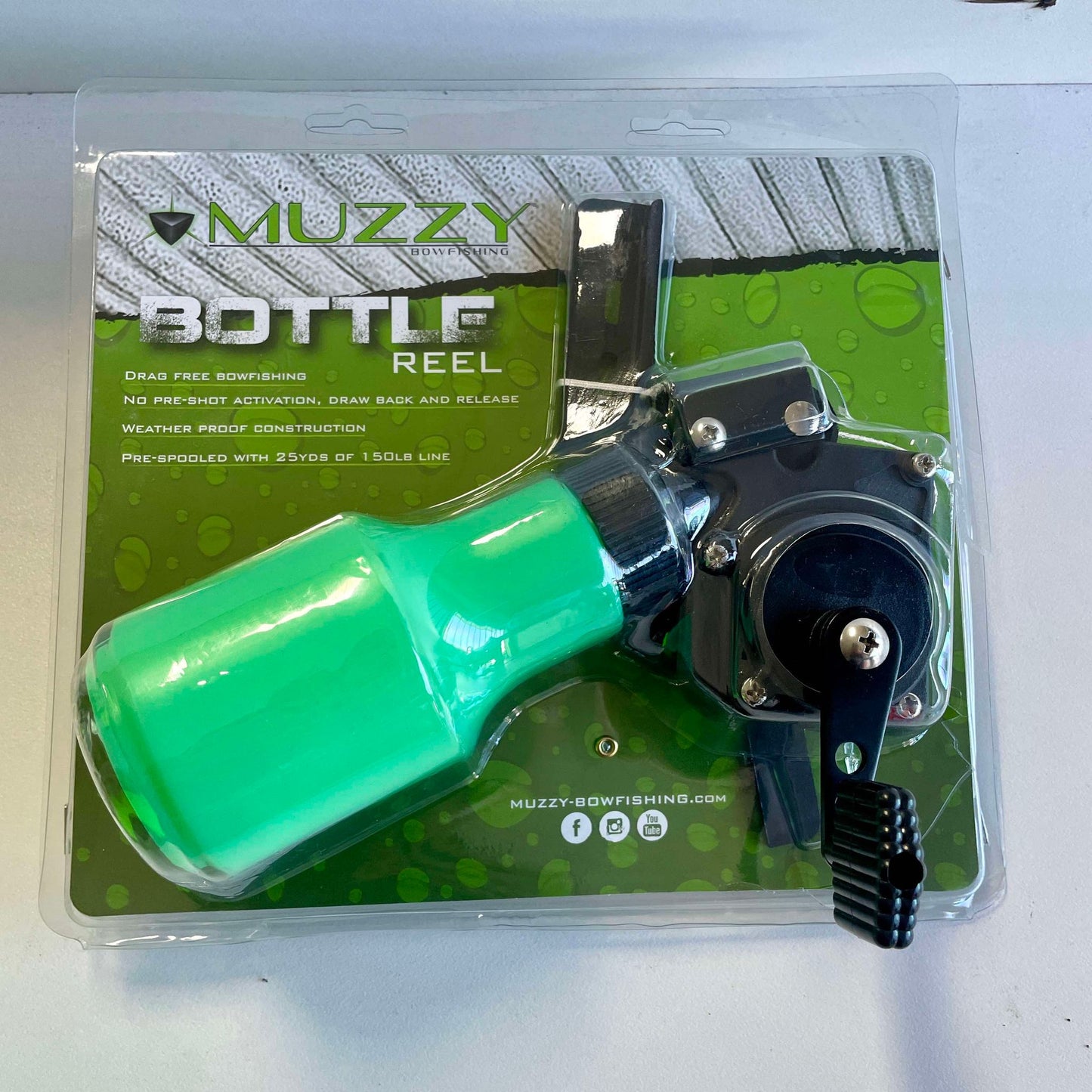 Muzzy Bowfishing Bottle Reel