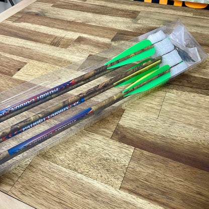 Patriot Carbon "Straight Fletch" Camo - 350 Spine