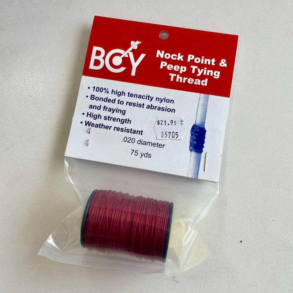 BCY 3D .020 diameter 75 yards - Red