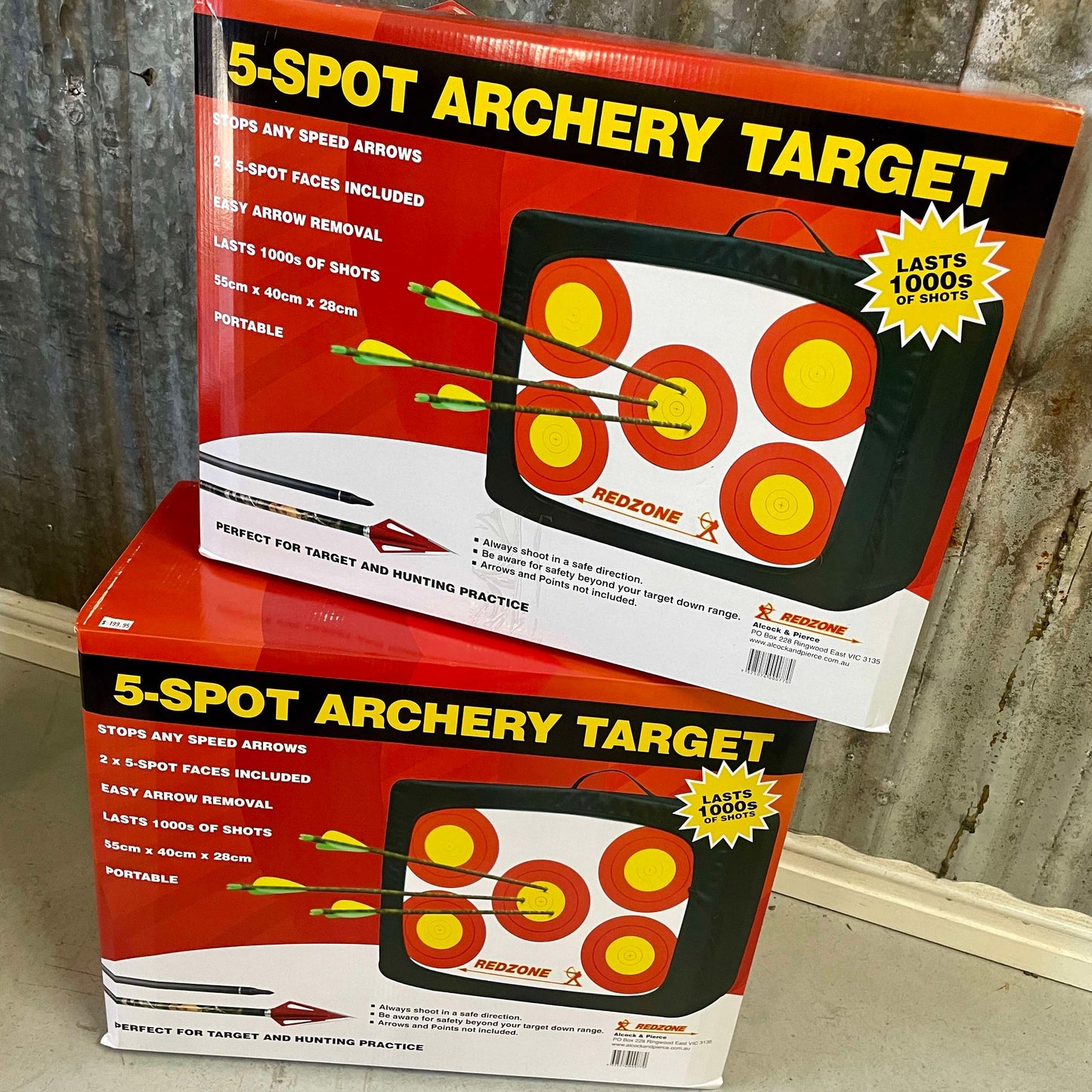 Redzone 5-Spot Archery Target