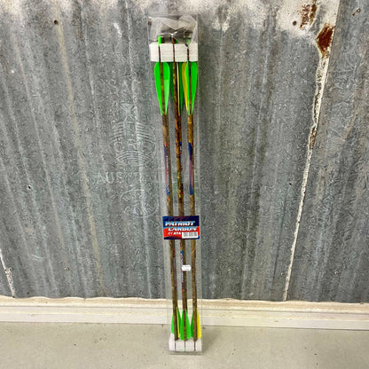 Patriot Carbon "Straight Fletch" Camo - 350 Spine