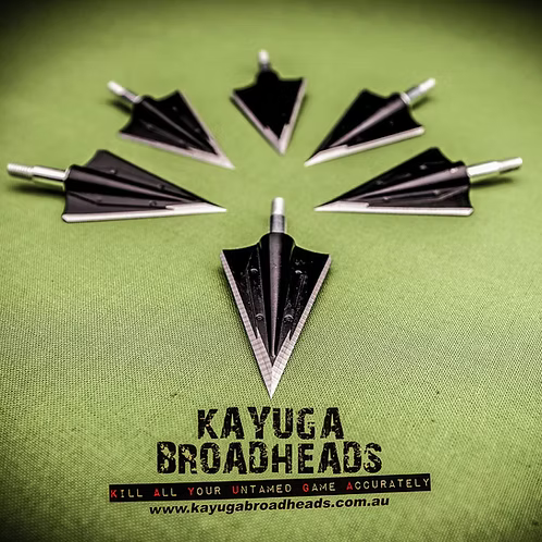 Kayuga Broadheads Old School Double Bevel 6pk