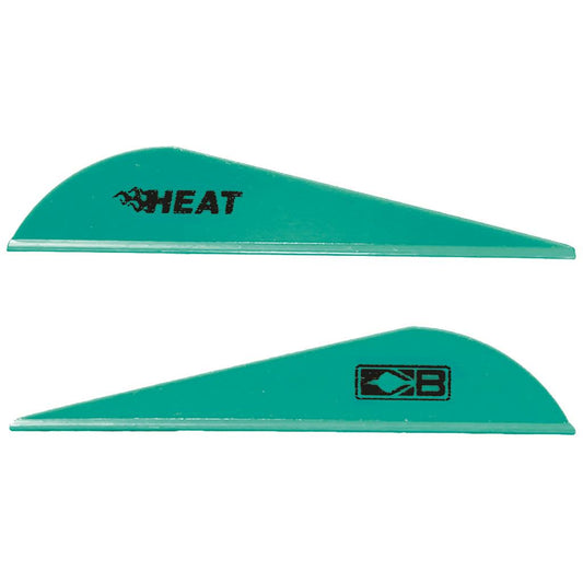 Bohning Heat Vanes Teal 36 pk.