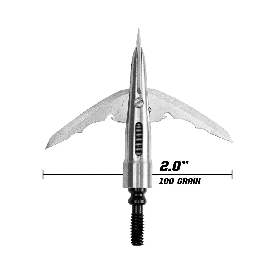 Bowmar Beast COC Mechanical Titanium Broadhead 3pk