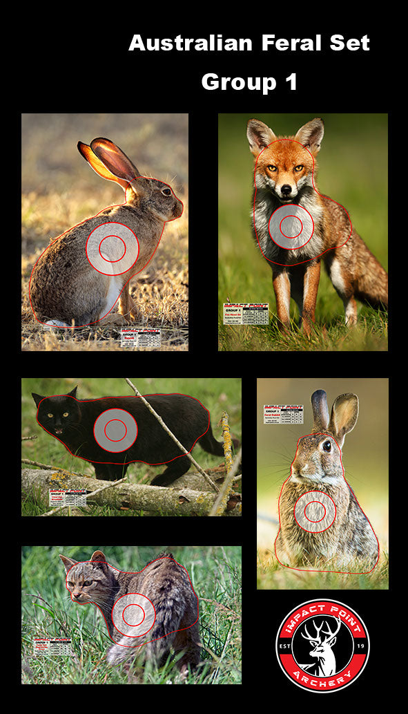 Australian Feral Set ID Cards