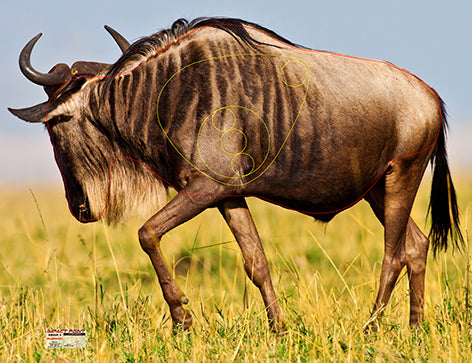 Group 5 Wildebeest 1300x1000mm - African Safari Tournament Set