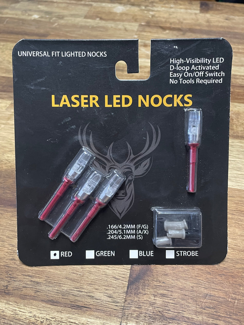 Laser LED Nocks