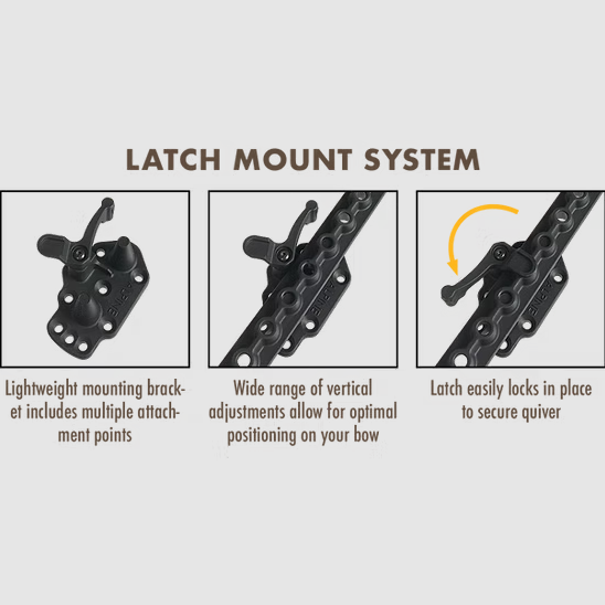 Bear Claw 5-Arrow Quiver