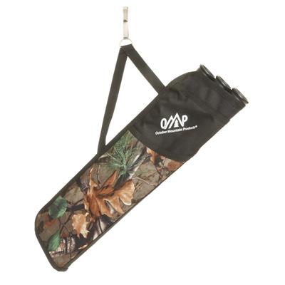 October Mountain Hip Quiver 3-Tube Camo RH/LH