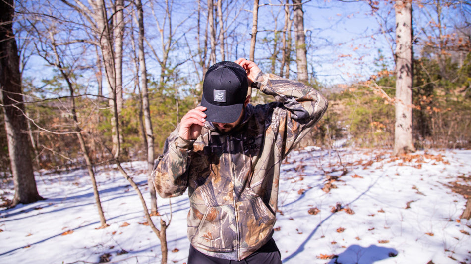 QAD Zip-Up Camo Hoodies