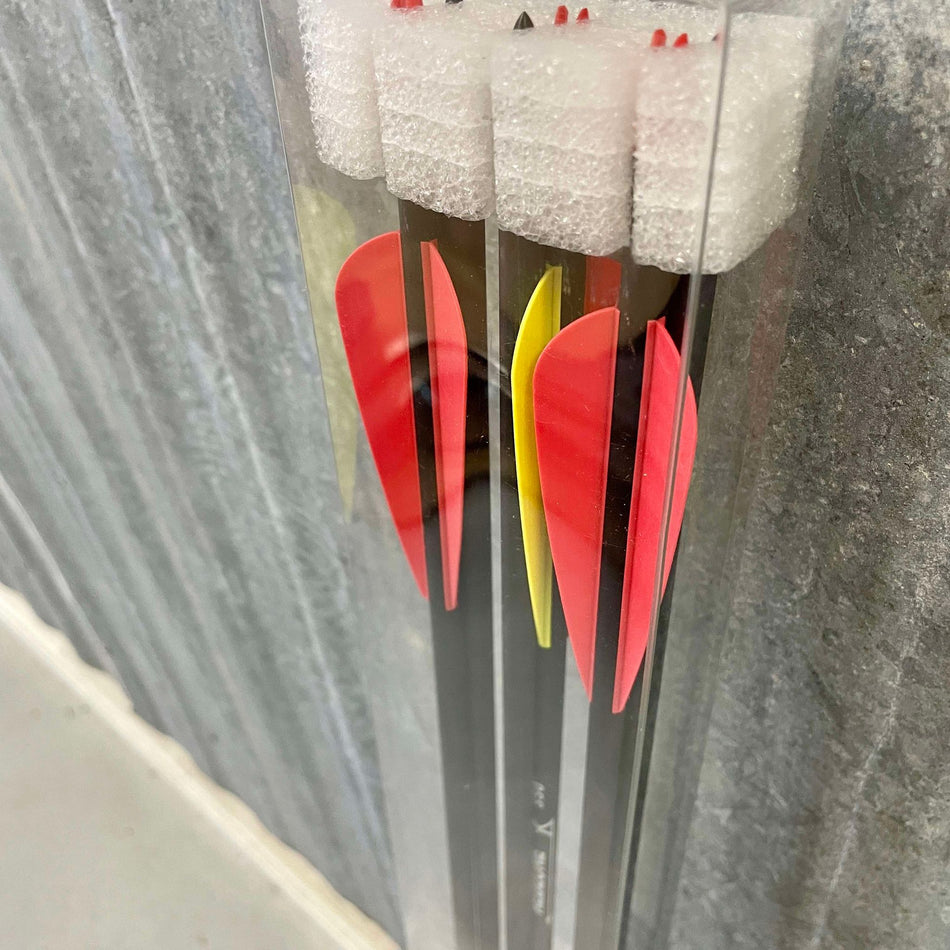 Redzone RED/YELLOW Econ Carbon Field Points Arrow 550 Spine