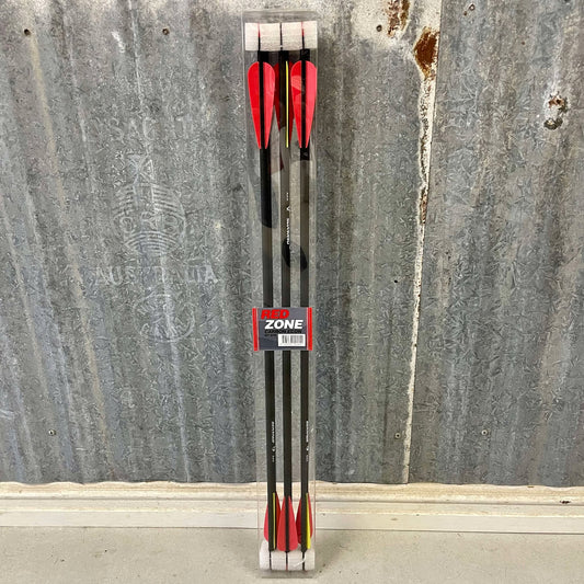 Redzone RED/YELLOW Econ Carbon Field Points Arrow 550 Spine