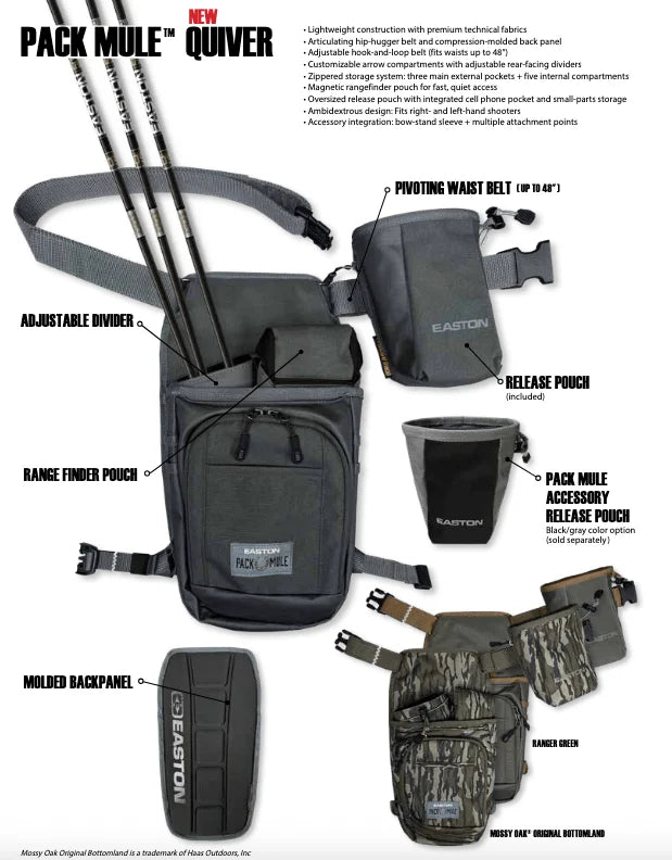 Easton Pack Mule Side Quiver
