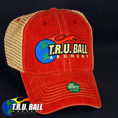 TRU Ball Hat Mesh - Red