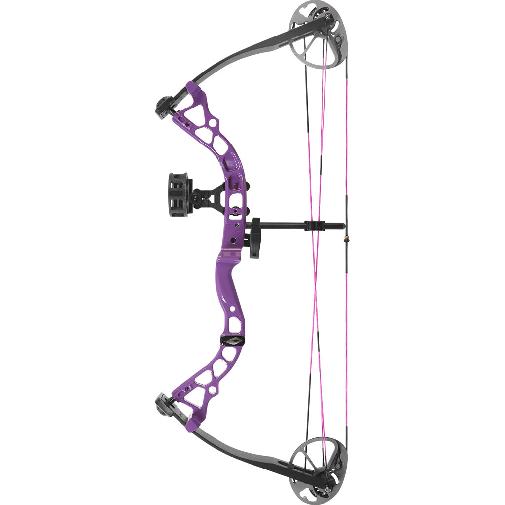 Diamond Atomic Bow Package Purple 12-24 in. 29 lbs. RH