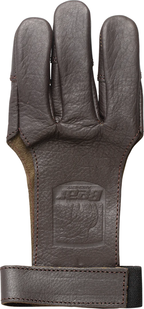 Bear Archery Leather 3 Finger Shooting Glove