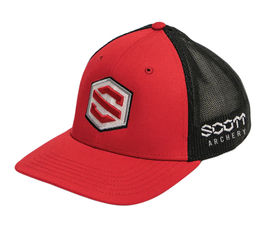 Scott Archery Hat - RED BLACK