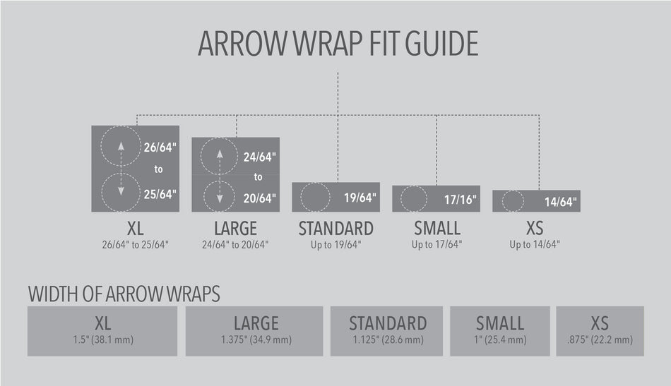 Bohning Arrow Wraps LARGE 4 in. 13 pk.