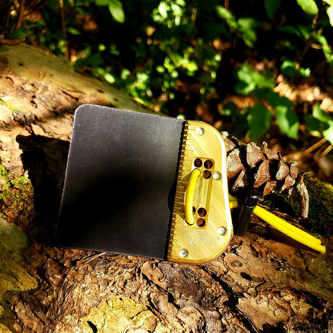 Yost Brass 3-Under Pro Tab-Large Right Hand