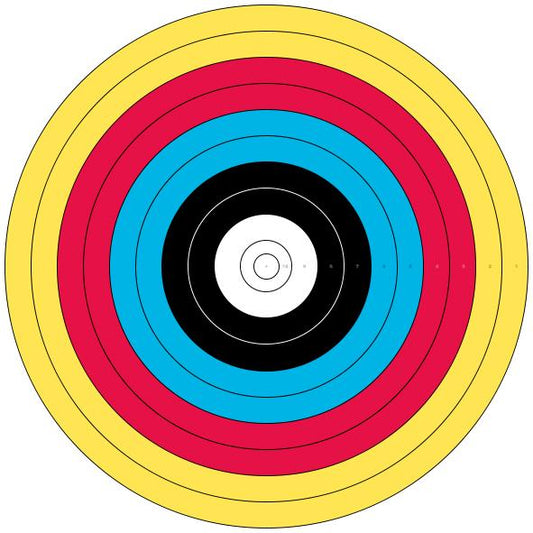 Reverse Colour Target 600 x 600 Fun Shoot Target