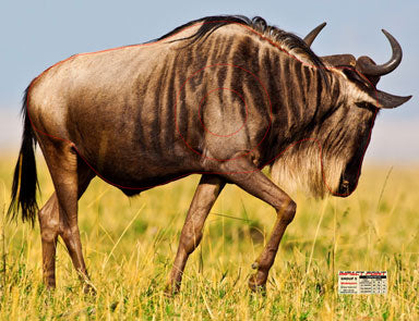 Group 5 Wildebeest 1300x1000mm - African Safari Set